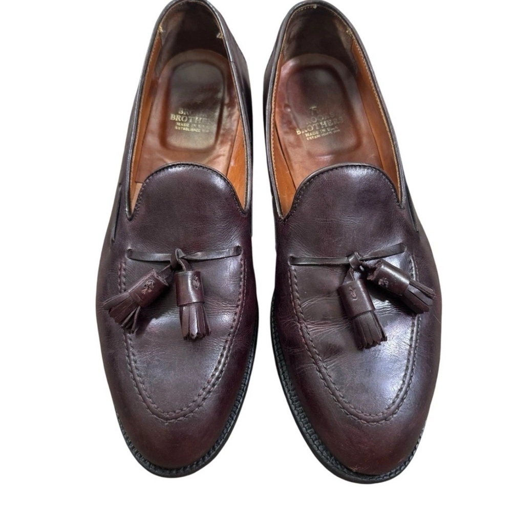 Brooks Brothers RichLeather Tassel Loafers